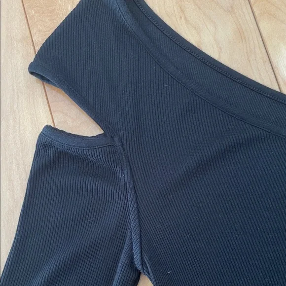 M. 🖤 ENZA COSTA 🖤 Glamourus Black Long Sleeve Kit Dress REVOLVE - Picture 3 of 5